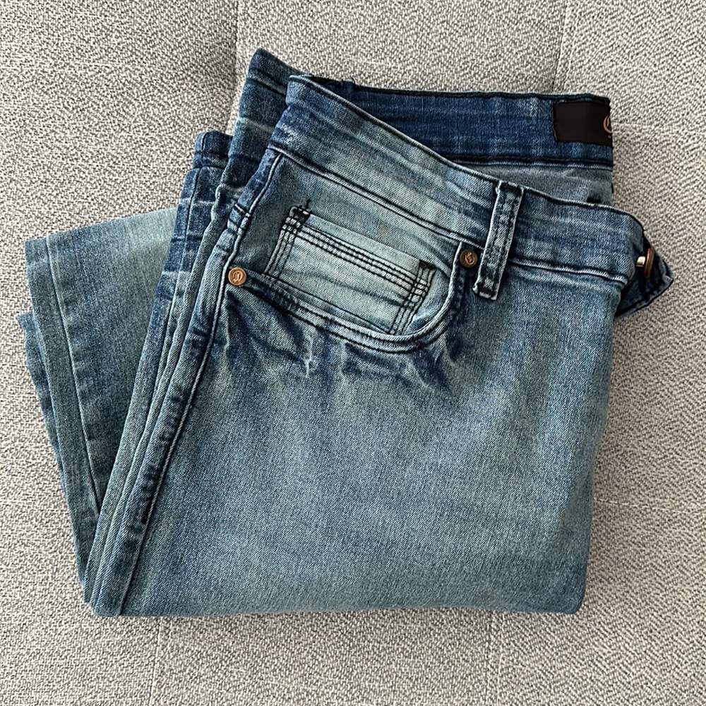 Mens Cultura New York Stretch Denim Skinny Jeans 32x32